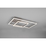 Plafon LED Padella Nikiel 63cm - Nowoczesne Oświetlenie