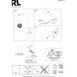Lampa biurkowa LED Maxi czarna - Reality | Minimalistyczny design