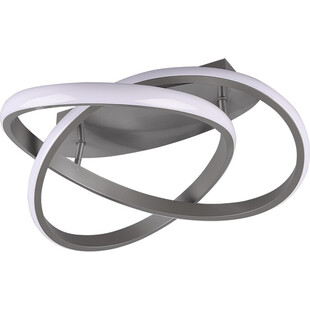 Plafon nowoczesny Course LED 45cm nikiel Reality