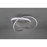 Plafon LED Course 45cm Nikiel Reality - Nowoczesne Oświetlenie