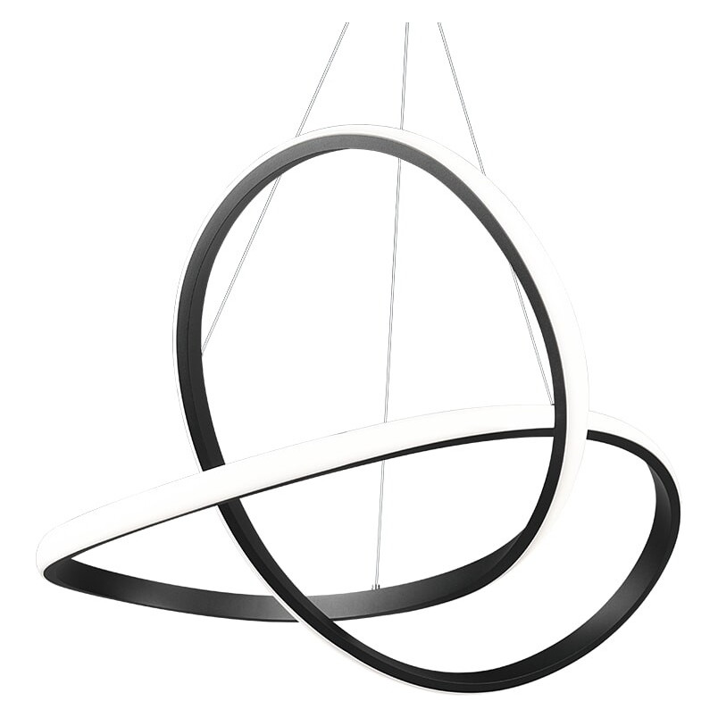 Lampa wisząca LED czarna - Reality Course 60cm | Kup online