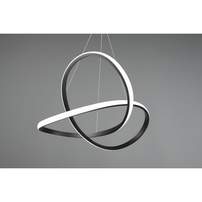 Lampa wisząca LED czarna - Reality Course 60cm | Kup online