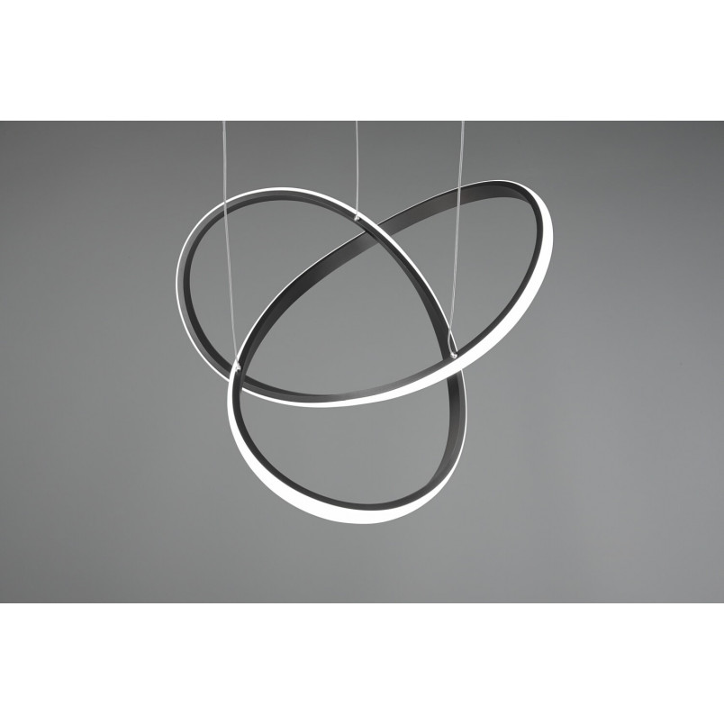 Lampa wisząca LED czarna - Reality Course 60cm | Kup online