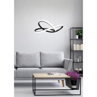 Lampa wisząca LED czarna - Reality Course 60cm | Kup online