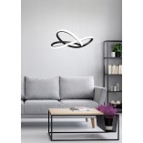 Lampa wisząca LED czarna - Reality Course 60cm | Kup online