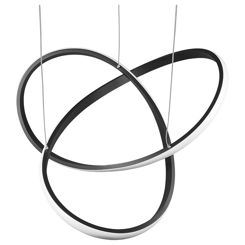 Lampa wisząca LED czarna - Reality Course 60cm | Kup online