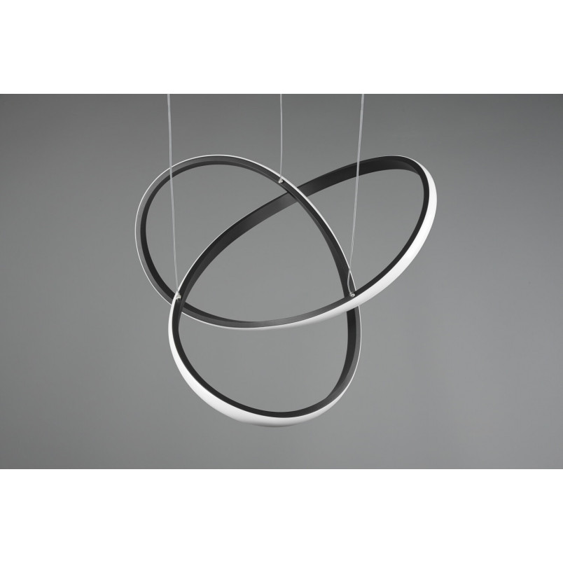 Lampa wisząca LED czarna - Reality Course 60cm | Kup online