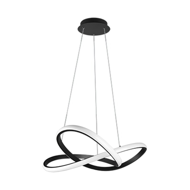 Lampa wisząca LED czarna - Reality Course 60cm | Kup online