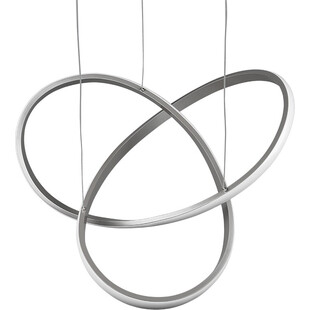 Lampa wisząca LED Course nikiel | Nowoczesny design Reality