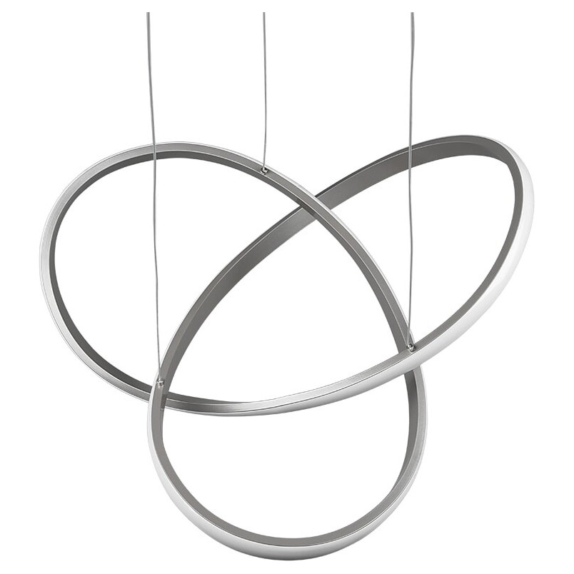 Lampa wisząca LED Course nikiel | Nowoczesny design Reality