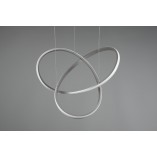 Lampa wisząca LED Course nikiel | Nowoczesny design Reality