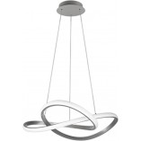 Lampa wisząca LED Course nikiel | Nowoczesny design Reality