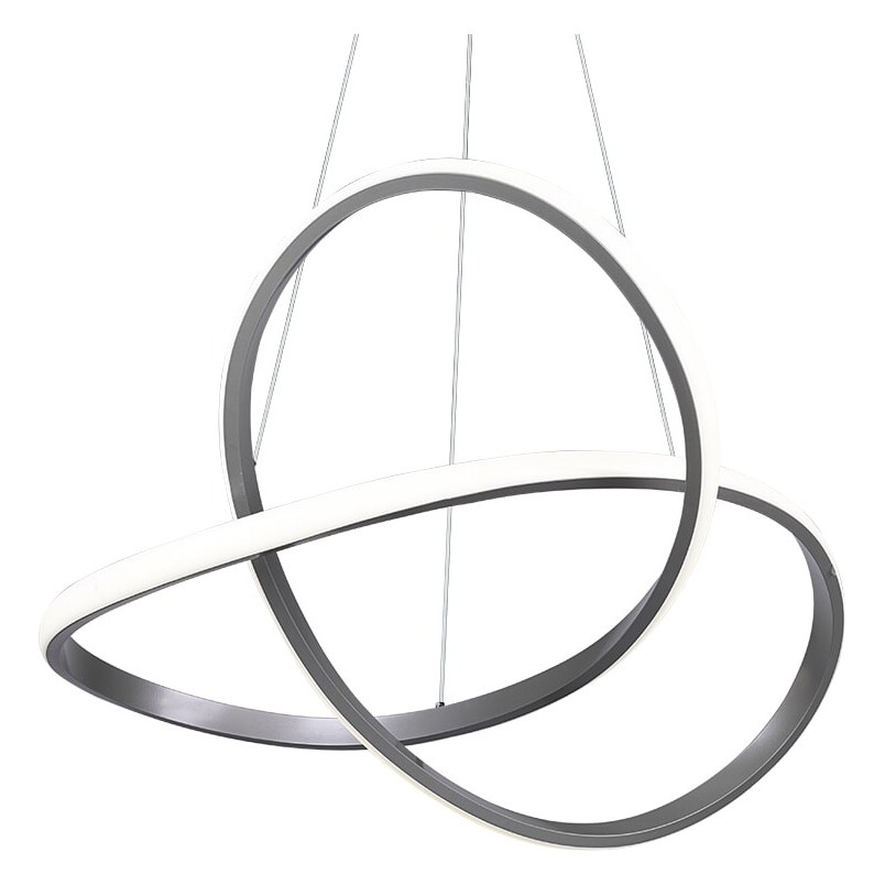 Lampa wisząca LED Course nikiel | Nowoczesny design Reality