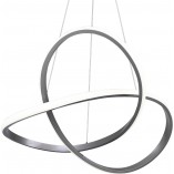 Lampa wisząca LED Course nikiel | Nowoczesny design Reality