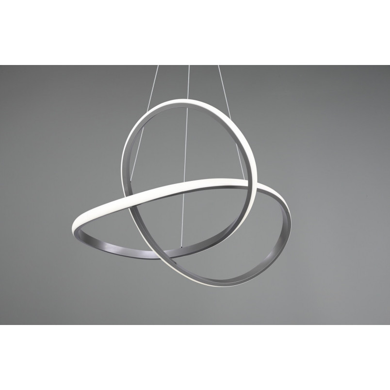 Lampa wisząca LED Course nikiel | Nowoczesny design Reality