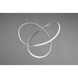 Lampa wisząca LED Course nikiel | Nowoczesny design Reality