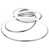 Plafon LED Bologna 50cm Chrom Reality - Nowoczesne Oświetlenie