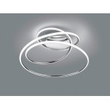 Plafon LED Bologna 50cm Chrom Reality - Nowoczesne Oświetlenie