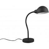Lampy na biurko | Lampa na biurko vintage Perry czarny mat Trio