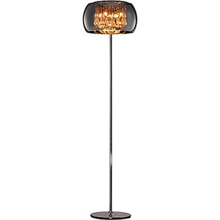 Lampa podłogowa szklana glamour Vapore Chrom marki Trio