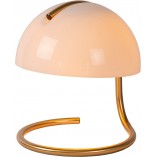 Lampa stołowa Cato - Biały "Grzybek" Lucide | Retro Design