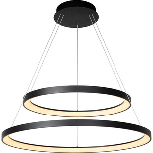 Lampa Wisząca Vidal LED II - Nowoczesna Lampa Czarna Lucide