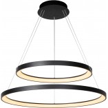 Lampa Wisząca Vidal LED II - Nowoczesna Lampa Czarna Lucide