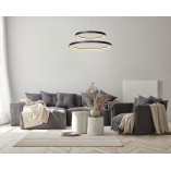 Lampa Wisząca Vidal LED II - Nowoczesna Lampa Czarna Lucide