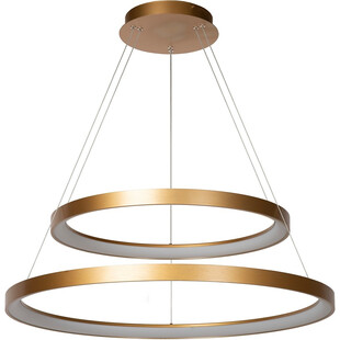 Lampa Wisząca Glamour Vidal LED II - Złote Światło | Lucide