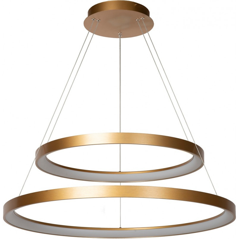 Lampa Wisząca Glamour Vidal LED II - Złote Światło | Lucide