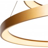 Lampa Wisząca Glamour Vidal LED II - Złote Światło | Lucide