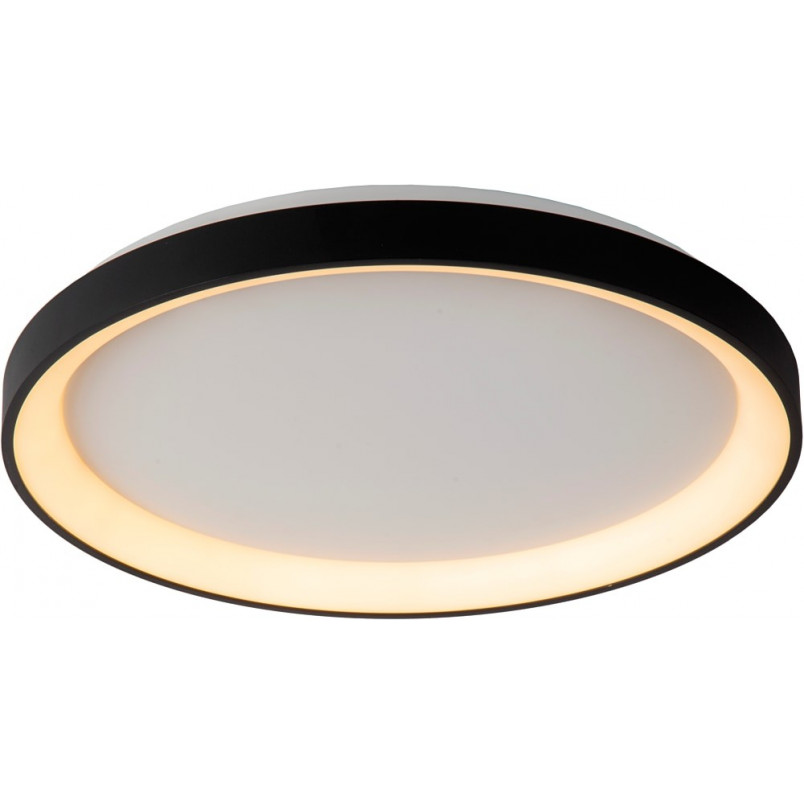 Plafon LED Vidal czarny 48cm - Nowoczesne oświetlenie Lucide