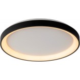 Plafon LED Vidal czarny 48cm - Nowoczesne oświetlenie Lucide