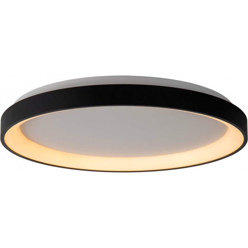 Plafon LED Vidal czarny 48cm - Nowoczesne oświetlenie Lucide