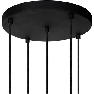 Lampa wisząca Marius V Lucide - 5 kloszy, szklane kule