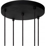 Lampa wisząca Marius V Lucide - 5 kloszy, szklane kule