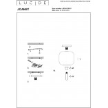 Plafon szklany Joanet | Lucide - Elegancja w Twoim domu