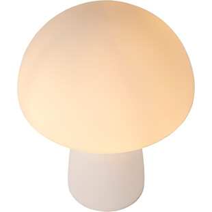 Lampa stołowa szklana Fungo opal Lucide