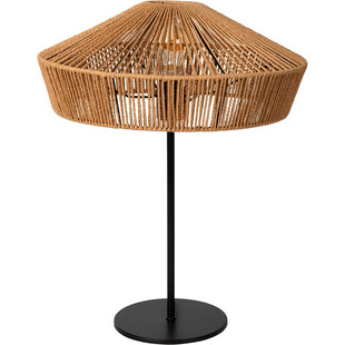 Lampa stołowa rattanowa Yunkai | Lucide | Boho | Sklep