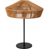 Lampa stołowa rattanowa Yunkai | Lucide | Boho | Sklep