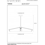 Lampa wisząca rattanowa boho Lucide Yunkai | Sklep Lamp
