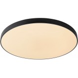 Plafon LED Unar - czarny, ściemniany | Lucide