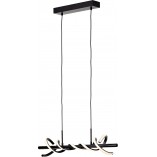 Lampa Wisząca LED Amalie Czarna | Brilliant - Nowoczesne Oświetlenie