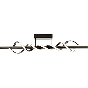 Lampa sufitowa nowoczesna Amalie LED 95cm czarna Brilliant