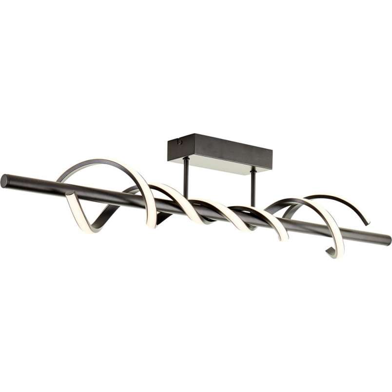 Lampa sufitowa LED Amalie | Nowoczesny design, czarny kolor | Brilliant