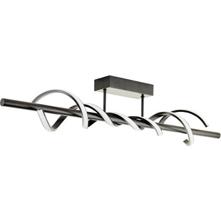 Lampa sufitowa LED Amalie | Nowoczesny design, czarny kolor | Brilliant