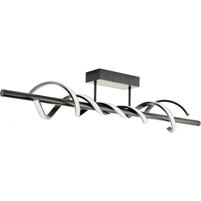 Lampa sufitowa LED Amalie | Nowoczesny design, czarny kolor | Brilliant