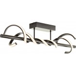 Lampa Sufitowa LED Amalie 80cm Czarna - Brilliant | Nowoczesne Oświetlenie