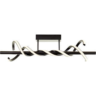 Lampa sufitowa nowoczesna Amalie LED 80cm czarna Brilliant