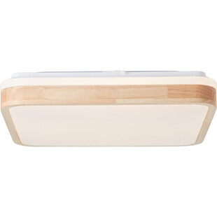Plafon kwadratowy drewniany Tumeo LED 39cm Brilliant